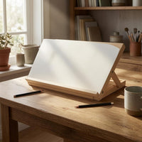 Collapsible Tabletop Drawing Easel Portable Foldable Easel Stand Simple Rectangular Drafting Board Sturdy