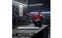 Aluminum Alloy Motorcycle Clamp-on Handlebar Ergonomic Design Motorcycle Clip on Bar Vibration Reduction for Racing