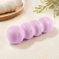 Solid Peanut Roller with Textured Surface Lightweight Peanut Foam Roller High-Density Foam Massage Tool Deep Tissue for Runners, Stretching