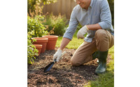 Small Digging Comfort Grip Small Planting Trowel Lightweight Vegetable Digging Tool for Flower Beds