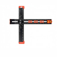 Positioning Ruler Sliding Blocks Drilling Positioning Ruler Locking Knob