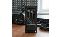 3-Band Acoustic Guitar Pickup Active Guitar Pickup with Preamp Panel-Mount Onboard Equalizer Volume Control for Guitarists, Luthier, Stage, Diy Project