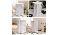 Paint Bottle Storage Rack Vertical Paint Rack with Rotating Base Sturdy Neat for Crafters, Art Studio, Craft Room