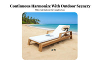 Waterresistant Adjustable Outdoor Recliner sun-withstandant Wheeled Adjustable Recliner Weather-withstandant Sunlounger long-lasting Construction for Hotel Owners, Sunbathers, Homeowners, Beach, pool area, Garden, Balcony