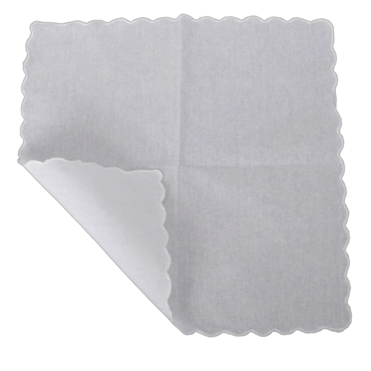 White Cotton Handkerchief Soft & Skin-Friendly Blank DIY Handkerchief Reusable