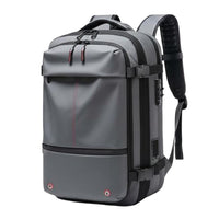 Compression Travel Backpack Large Capacity Vacuum Backpack Water-Resistant Surface Bag for Commute