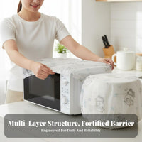 Dustproof Non-Woven Dust Cover Thickened Material Kitchen Appliance Cover Oil-Proof for Homemakers, Homeowners, Storage, Pantry, Moving