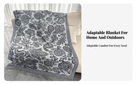 Lightweight rest Blanket multi-functional Portable Cover small-sized for Sofa, @adventureers