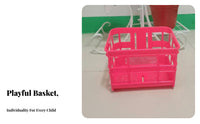 Children's Cycle Front Basket Easy to Install Kids Bike Basket Lightweight Cycle Carrier