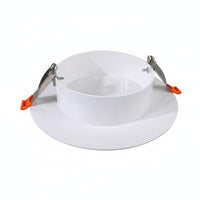 Easy Installation Air Conditioner Pipe Hole Cover Tight Seal AC Pipe Hole Cover Indoor Outdoor Use Round Wall Flange Proof for DIYers, Renters, Bathroom, Kitchen