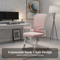 Stable Base Adjustable Ergonomic Young Person Chair High-Density Foam Cushion Adjustable Kids Desk Chair Breathable Mesh Back Student Seat Easy to Clean for Students, Teenagers, Parents, Study Room, Homework, Bedroom, Home Office