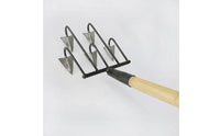 Ditching Hoe Multifunctional Hand Cultivator Hoe Furrowing Rake for Gardeners, Agriculture