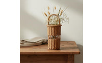 Hanging Utensil Basket Space Saving Woven Hanging Basket Lightweight for Washroom