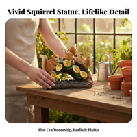 Solar Squirrel Lamp Glow Source Lights Squirrel Solar Lamp Outdoor Decoration Automatic On/deactivate Decorative for Lawn