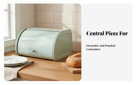 Metal Storage Canister with Lid Long-Lasting Metal Food Jar with Lid Decorative Tin Jar Wide Mouth Design for Pantry