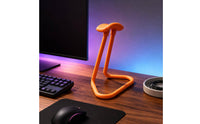 Minimalist Desktop Headphone Stand Cylindrical Headphone Storage Stand exposedFrame Headset Holder Curved Top Support