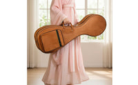 musical instrument Case with Hygrometer Hard-Sided musical instrument Case Secure Instrument Bag for Artists, Students, Travel