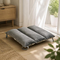 Elevated Pet Cot for Dogs and Cats, Breathable Indoor/Outdoor Pet Bed for All Seasons