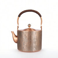 Copper Kettle with Strainer Traditional Hammered Copper Teapot