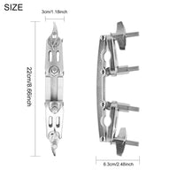 Adjustable Dual Clamp for Drum Rack - Aluminum Alloy