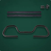 Butterfly Handlebar Multi-Position Trekking Handlebar Aluminum Alloy Foam Tubing for Cyclists, Commuters, Long-Distance Riding, Commuting