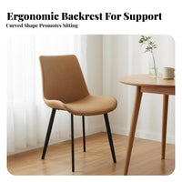 Modern Design Upholstered Armless Chair Minimalist Design Armless Upholstered Chair Soft Cushion Household Furniture Comfortable for Homeowners, Business Owners, Interior Designers, Dining Room, Restaurant, Reception Area, Kitchen