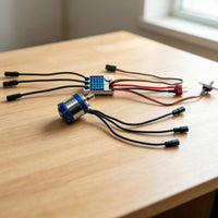 Brushless Motor with 2two to Three S Brushless Motor with Speed Controller 6V 2A BEC Power System for Rock Crawling