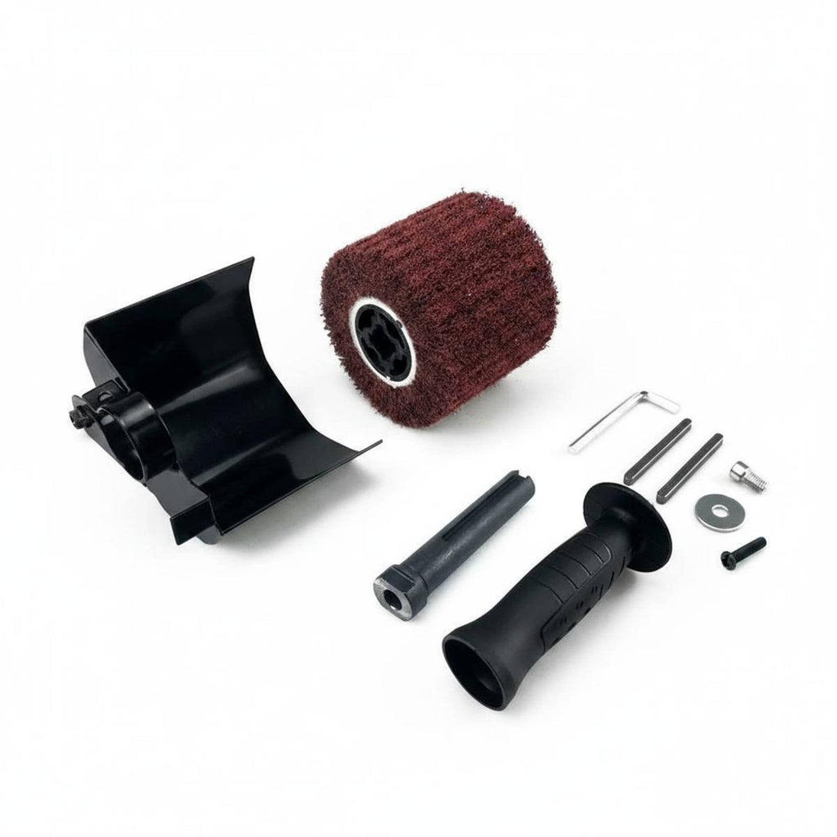 Rust Removal Wire Drawing Wheel High Performance Wire Drawing Polishing Wheel Easy to Install Power Tool Accessory Paint Stripping for Metalworking