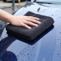 Thick Microfibre Cloth Car Drying Towel, High Absorbency Microfibre Cloth for Automotive Detailing, Spiral Pile Low-Lint Car Cleaning Towel