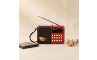 Numeric Keypad Portable Radio Telescopic Antenna Digital Radio Carrying Strap