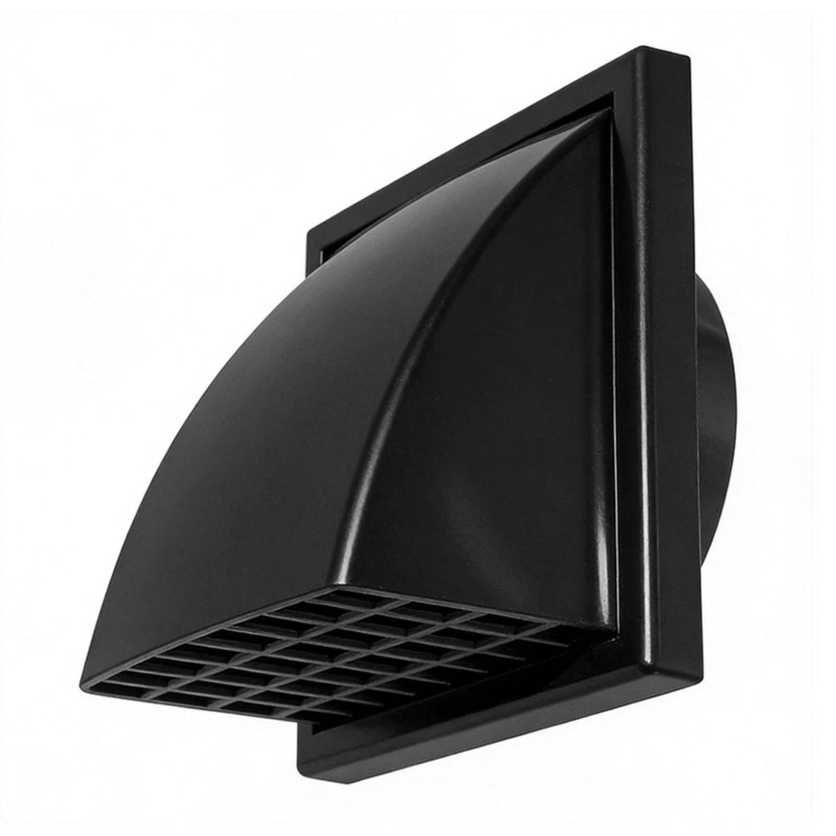 Wall-Mounted Vent Hood Rainproof Wall Vent for Dryer Hood Includes Screws Home Ventilation