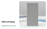 3 Pieces Model Finishing Paper Wet Dry Application Assorted Grit Sanding Sheet Pack Water Resistant Sanding Sheet for Hobbyists, Sanding, Workshop