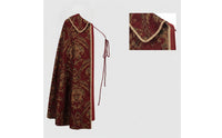 Half Shoulder Cloak Draped Half Shoulder Cloak Outerwear for Actors