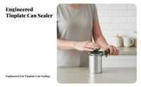 Manual Can Sealer Tin Can Sealing Tool Easy to Use Canning Equipment for Home Canners, Survivalists, Kitchen