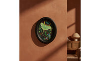 Oval Picture Ebony-Hued Oval Frame Decorative for Wall Hanging