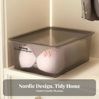 3 Pieces Underwear Box Set Compartmentalized Drawer Divider Set Space-Saving