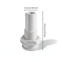 Marine Drain Fitting Threaded Thru-Hull Fitting Reliable