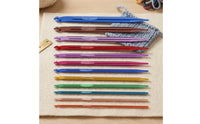 Aluminum Crochet Hooks with Case Colorful Crochet Hook Set with Case Zippered Knitting Accessory Kit Organized for Crocheters, Beginners, Crafters, Home Crafting