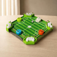 Tabletop Football Game Interactive Foosball Table with Balls Multiplayer Toy for Families