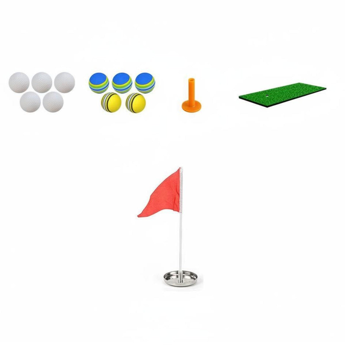 Buoyant Putting Surface Outdoor Water Practice Green Simulated Golf Putting Mat for Beginners, Pool, Backyard
