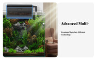 Aquatic Aquarium Trickle Filter Stackable Design Aquarium Top Filter Box
