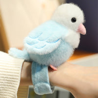 Parrot Stuffed Keychain Gift Idea Parrot Stuffed Bracelet Bird Wrist Toy Giftable Snap Bracelet Stuffed Creature Cute