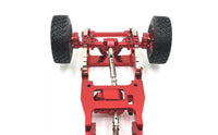 Metal Kit Machined Axle Housing Kit Reinforced Mounting Components for Trail Driving