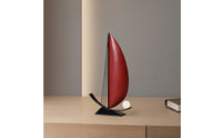 Sailboat Ornament Modern Tabletop Sailboat Minimalist Boat Sculpture for Living Room, Bookshelf, Housewarming