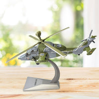 EC665 Armed Rotorcraft Helicopter Model Collector's Grade 1:72 Scale Helicopter Model High-Detail Simulation for Collectors