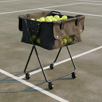 Folding Tennis Ball Cart Lightweight Tennis Ball Collector Sports Storage for Trainers