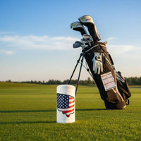 2 Pieces Waterproof Driver Headcover PU Leather Wood Headcover Shielded Wood Head Cover Easy to Use for Men, Driving Range
