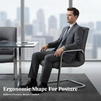 Nordic design Upholstered premium Chair High spinerest Office Furniture Thickened padding rotating Seat Ergonomic Design for premiums, Home Users, Students, Conference Room, Bedroom