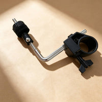 Easy to Adjust Drum Clamp with L-Rod Stable Clamp with L-Arm Sturdy Percussion Mount Secure for Rehearsal Rooms