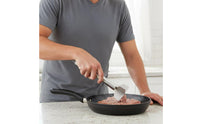 Food Grade Stainless Steel Meat Chopper Easy to Clean Handheld Meat Masher Heavy Duty Ground Beef Masher Single Piece-Piece Design